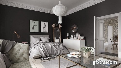 Scandinavian Style Bedroom