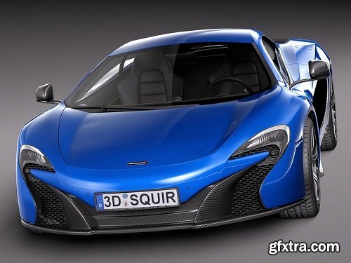 Mclaren 650S Coupe 2015 3D Model