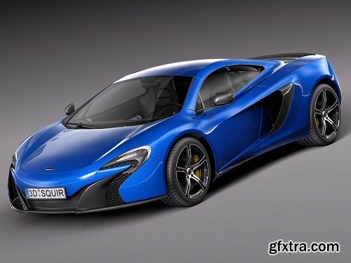 Mclaren 650S Coupe 2015 3D Model