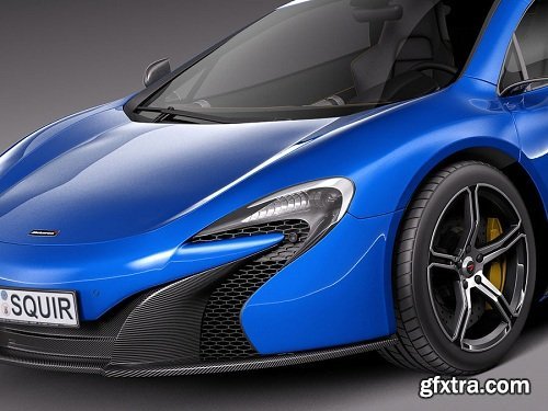 Mclaren 650S Coupe 2015 3D Model