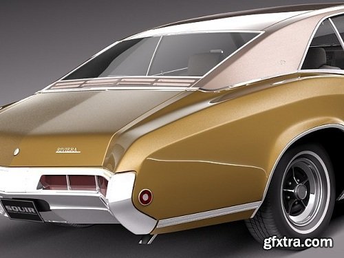 Buick Riviera 1969 3d Model