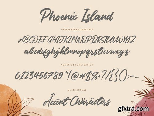 Phoenix Island Script Font