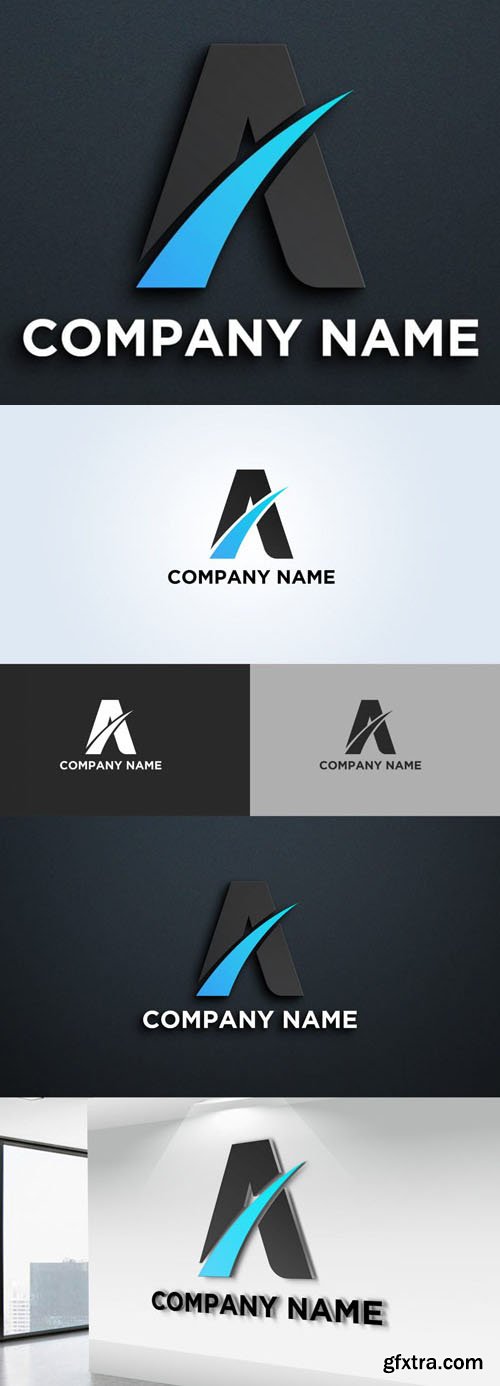 Letter "A" Logo Vector Design Template