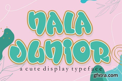 Nala Junior - Chubby Display Font