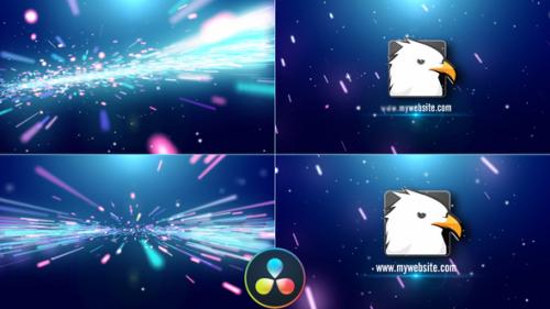 Videohive - Cinematic Quick Streaks Logo - DaVinci Resolve - 33088225 - 33088225