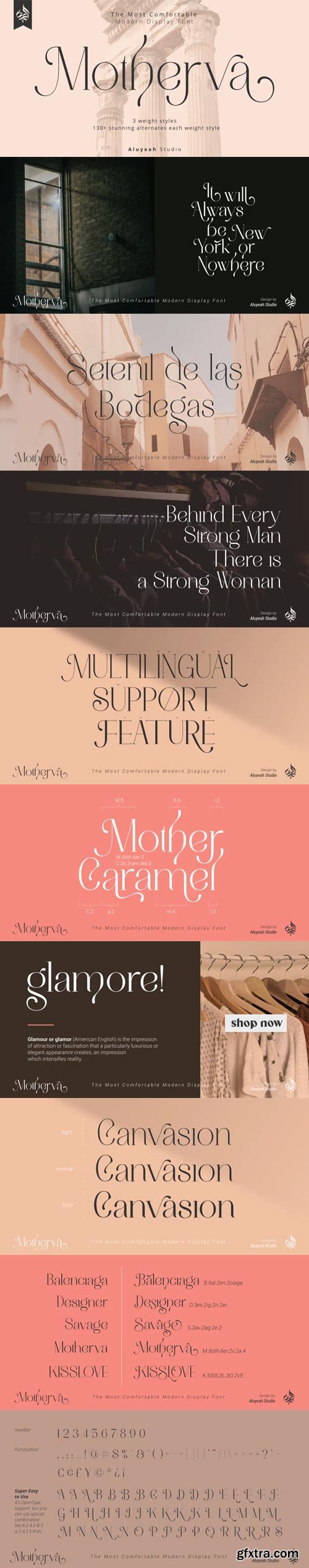 Al Motherva Font Family