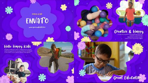 Videohive - Happy Kids Slideshow || Premiere Pro MOGRT - 33167219 - 33167219