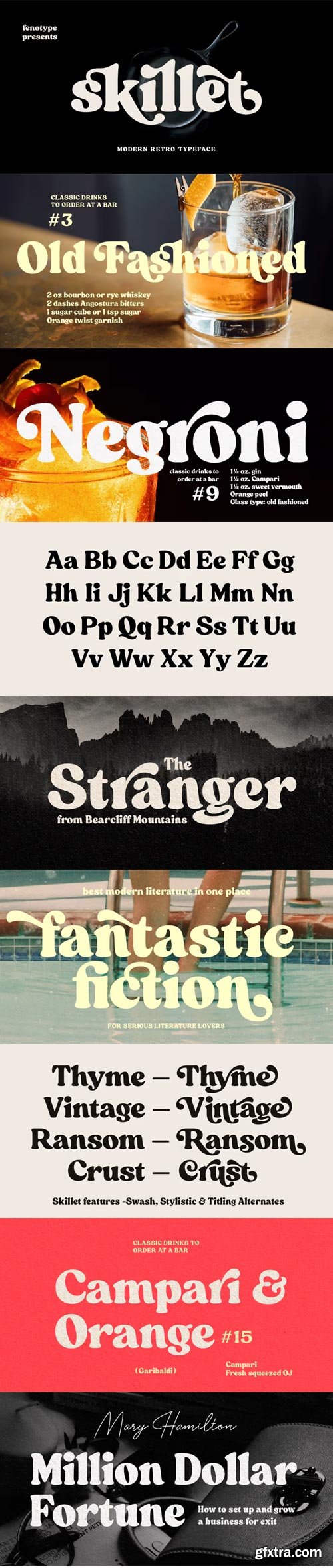 Skillet Font Family