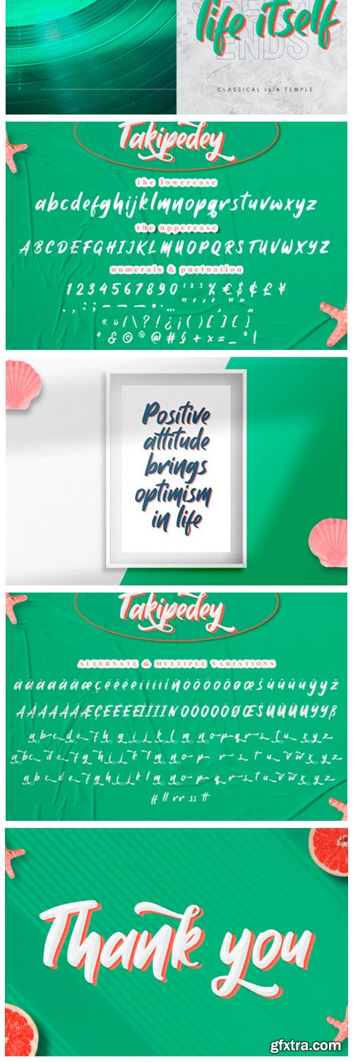 Takipedey Script Font