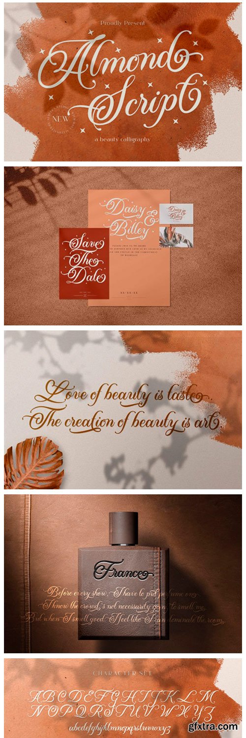 Almond Script Font