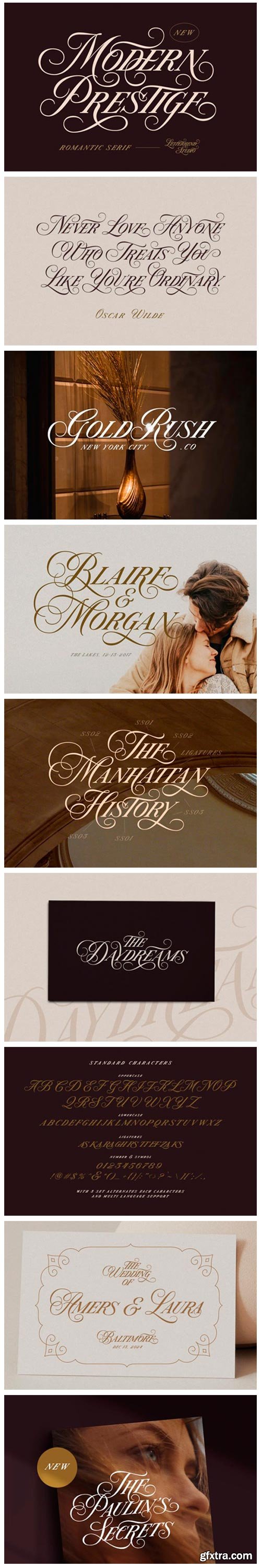 Modern Prestige Font