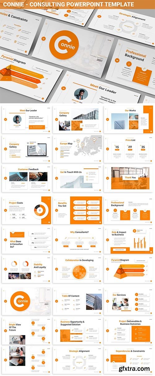 Connie - Consulting Powerpoint Template