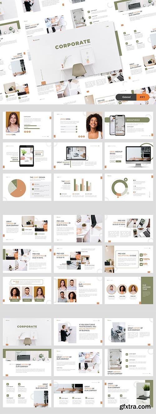 Gawwi - Creative & Bussines - Powerpoint, Keynote and Google Slides Template