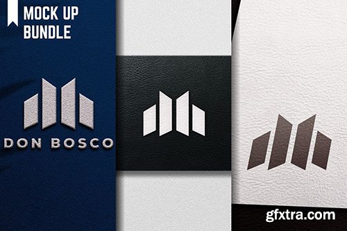 luxury logo mockup bundle K84DQ3B