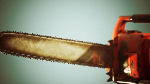 Videohive - Small Professional Chain Saw - 33152805 - 33152805