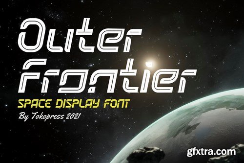 Outer Frontier - Space Font