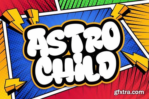 Star Blast a Playful Cartoon Font