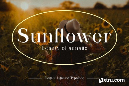 Qitello Ligature Serif Typeface