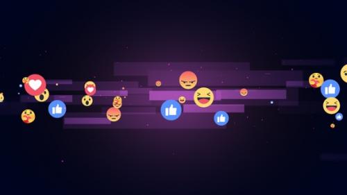 Videohive - Facebook Reaction Emoji Background V5 - 33158613 - 33158613