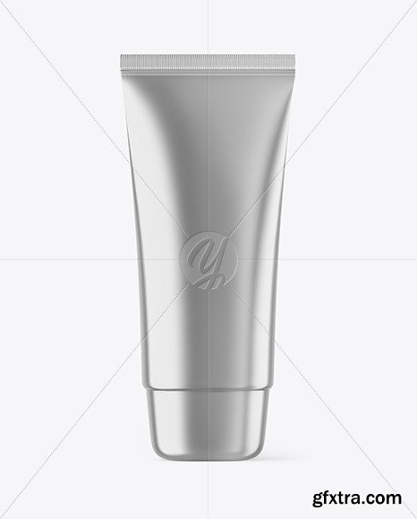 Metallic Cosmetic Tube Mockup 86462