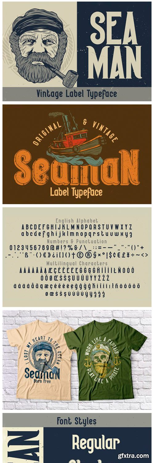 Seaman Font