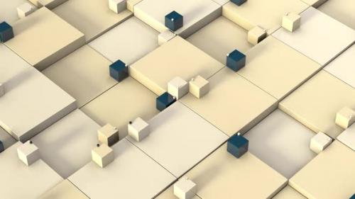 Videohive - Minimal Cubes Loop 26 - 33174101 - 33174101