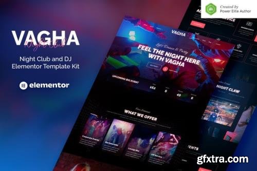 ThemeForest - Vagha v1.0.0 - Night Club & DJ Elementor Template Kit - 33172945