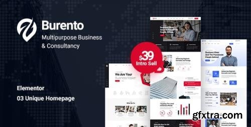 ThemeForest - Burento v1.0 - Multipurpose Business WordPress Theme - 26320648