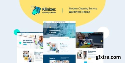 ThemeForest - Klinixer v1.0.1 - Cleaning Services WordPress Theme + RTL - 27916497