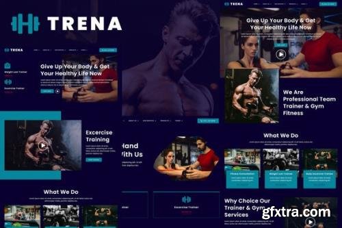 ThemeForest - Trena v1.0.0 - Sport Fitness Trainer Services Elementor Template Kit - 33124327