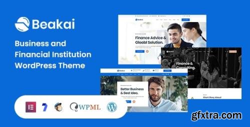 ThemeForest - Beakai v1.0.4 - Multipurpose Business WordPress Theme - 28468095