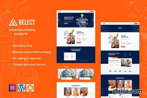 ThemeForest - Relect v1.0.0 - Construction & Building Elementor Template Kit - 33087448