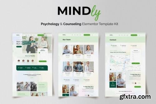 ThemeForest - Mindly v1.0.0 - Psychology, Therapy & Counseling Elementor Template Kit - 33125109