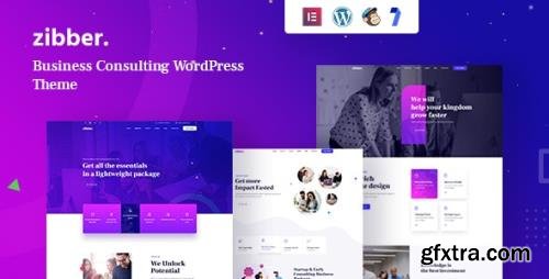 ThemeForest - Zibber v1.0.6 - Consulting Business WordPress Theme + RTL - 30120392