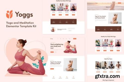 ThemeForest - Yoggs v1.0.0 - Yoga & Meditation Elementor Template Kit - 33136339