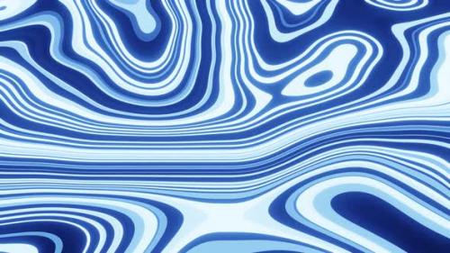 Videohive - Blue Ice Wave Colored Background Vj Loop 4K - 33189429 - 33189429