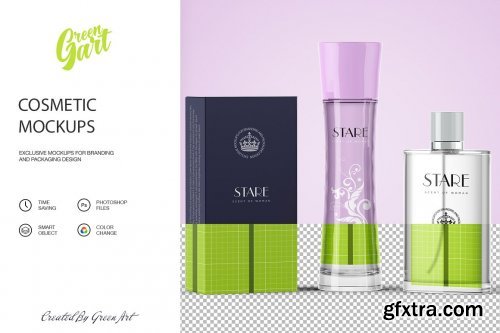 CreativeMarket - Cosmetics Mock-up 2243707