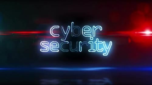 Videohive - Cyber security neon abstract loopable - 30670084 - 30670084