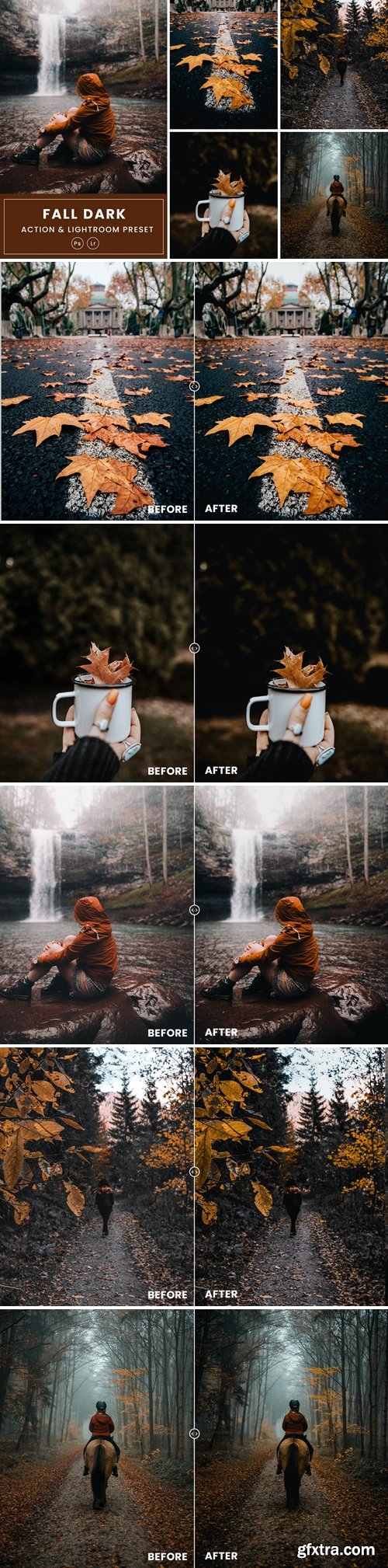 Fall Dark Action & Lightrom Presets