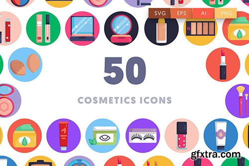 50 Cosmetics Icons 3KTQ3JH