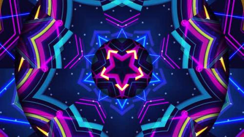 Videohive - Neon Kaleidoscope - 33131613 - 33131613