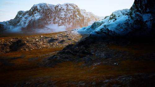 Videohive - Mountains with Snow and Dry Hills in Chile - 33134320 - 33134320