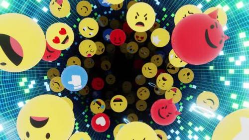 Videohive - Adventures In World Emoji 03 HD - 33134356 - 33134356