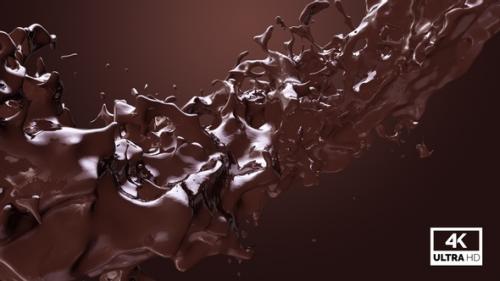 Videohive - Twisted Chocolate Splash V8 - 33134962 - 33134962