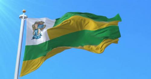 Videohive - Aracaju flag, Sergipe, Brazil - 33136632 - 33136632