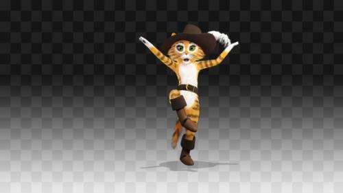 Videohive - Puss In Boots Kung Fu Fighting - 33139800 - 33139800