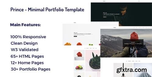 ThemeForest - Prince v1.0 - Minimal Portfolio Template - 21538228