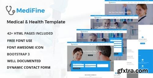 ThemeForest - MediFine v1.1 - Health and Medical HTML Template - 19783026