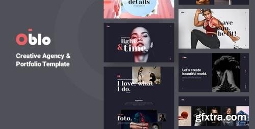 ThemeForest - Oblo v1.1.0 - Showcase Portfolio Template - 30553385