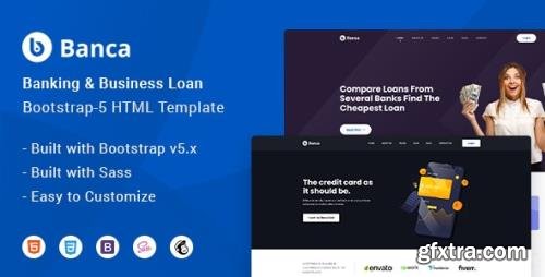 ThemeForest - Banca v1.0.0 - Banking & Business Loan Bootstrap-5 HTML Website Template - 32788885